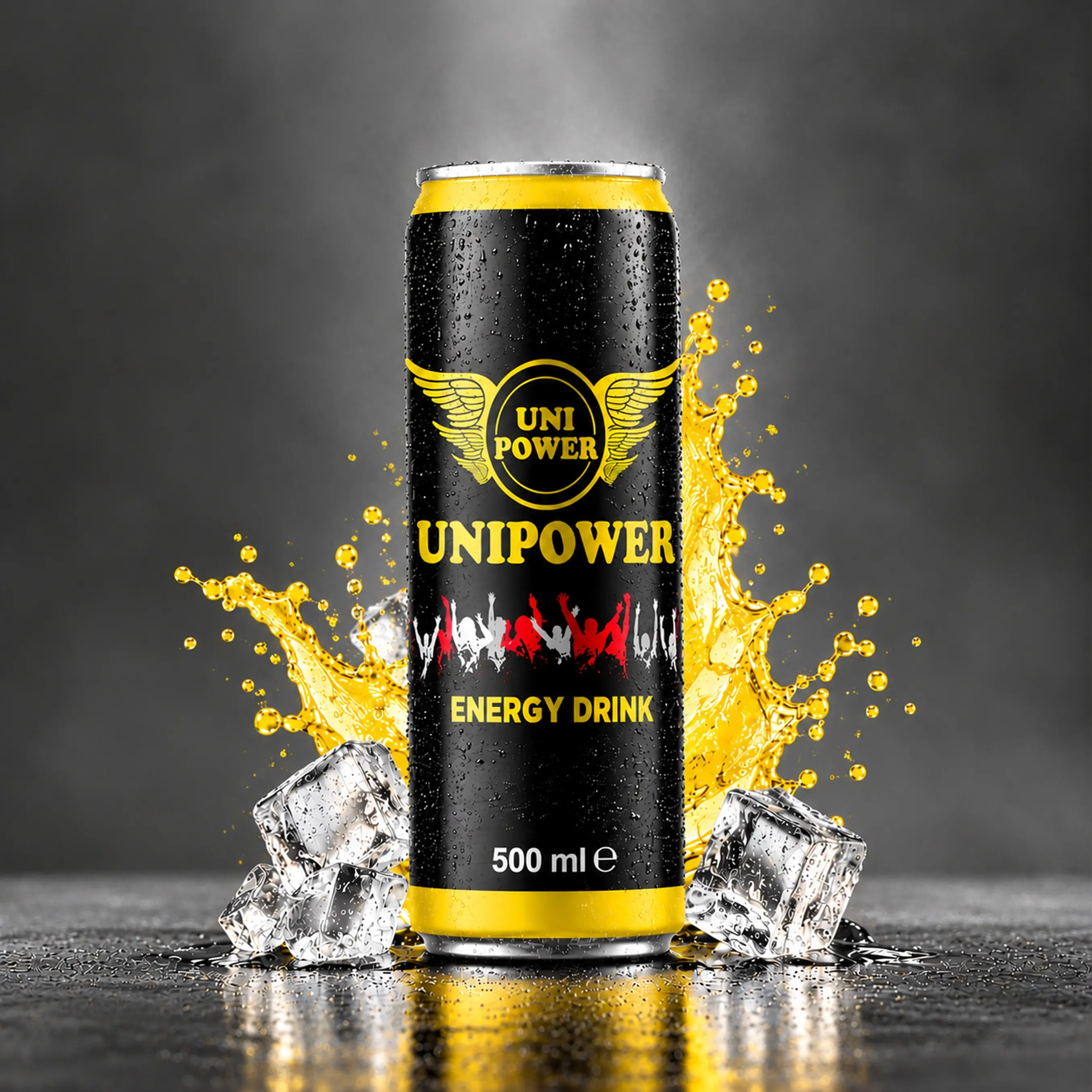 Uni Power 500 ml energy drink can